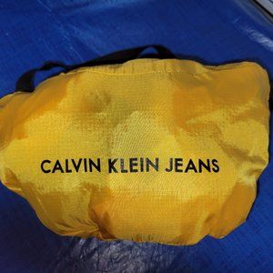 Vintage Yellow Calvin Klein Reflective jacket